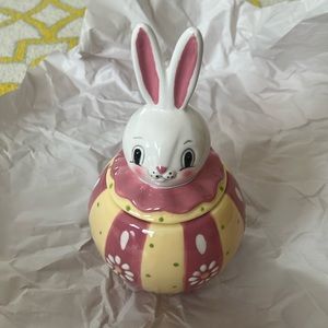 NWT Johanna Parker Bunny Canister